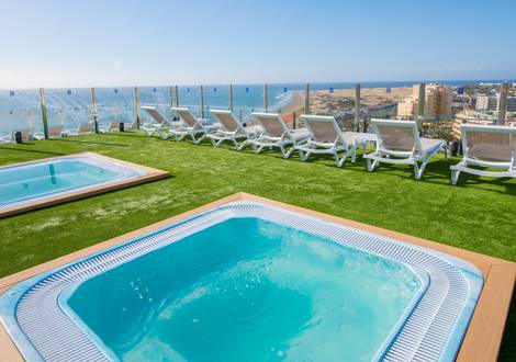 solárium Hotel HL Suitehotel Playa del Ingles**** Gran Canaria