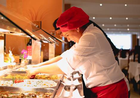 Restaurante buffet Hotel HL Suitehotel Playa del Ingles**** Gran Canaria